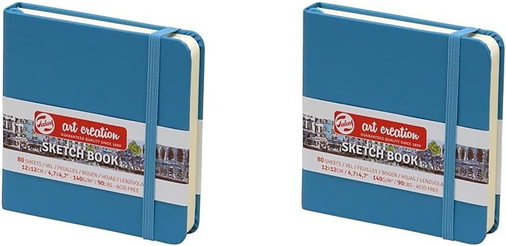 Royal Talens T9314-313M 441866 Talens Art Creation Sketchbook, Drawing Notebook, 8.3 X 11.8 Inches (21 X 30 Cm), Coral Red