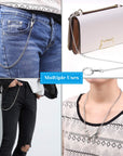 3Pcs Belt Chain, Pocket Chain, Chains for Wallet, Pants, Jeans, Goth Accessories for Eboy, Egirl, Men and Women