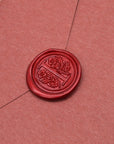 6PCS Blood Red Sealing Wax Sticks with Wick, Suitable for Envelope, Invitation, Gift Wrapping, Wine Bottle, Tea or Cosmetics Box