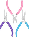 Jewelry Pliers Set - Needle Nose, round Nose and Wire Cutters for Jewelry Making, Repair and Crafts