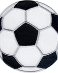 Soccer Ball Patch Football Sports, Iron On/Sew on - Appliques for Kids Children