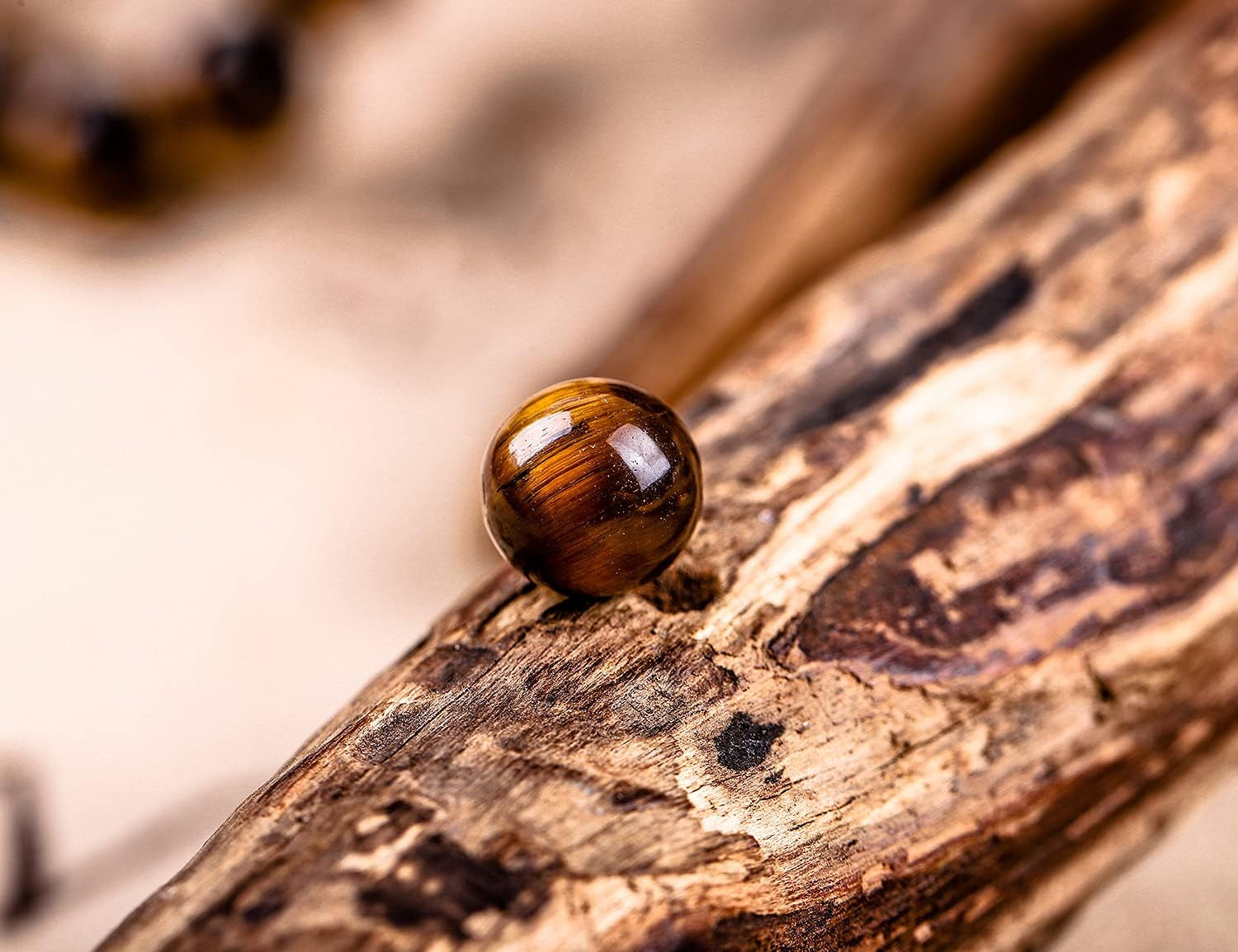 Natural Stone Beads 100Pcs 8Mm round Beads for Jewelry Making Bracelet Tiger Eye