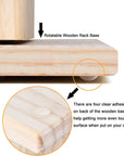 84 Spools (Assembly) 360° Fully Rotating Wooden Thread Rack/Thread Holder Organizer for Sewing, Quilting, Embroidery, Hair-Braiding and Jewelry