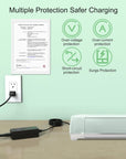 Power Cord for Cricut Explore Air 2, Expression 2, Personal Expression Create, Mini, Cake, Explore, Cricut Maker Model: KSAH1800250T1M2 Cutting Charger Power Supply Cord