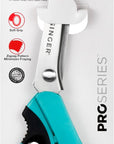Proseries 9" Pinking Shears - Heavy-Duty Stainless Steel - Zigzag Cut for No-Fray Fabric, Sewing & Craft Edging