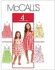 Patterns M5613 Children'S/Girls' Dresses, Size CCE (3-4-5-6)