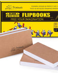 Premium Blank Flip Book Paper, 4 Pack(90 Sheets, 180 Pages per Pack) No Bleed Flip Books Kit, 4.5" X 2.5" Animation Paper for Animation, Sketching, Cartoon Creation