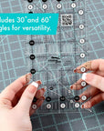 Quilt Ruler 4-1/2In X 8-1/2In - CGR48