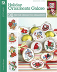 Cross Stitch Holiday Ornaments Galor Cross Stitch Book- Cross Stitch Pattern Kits from Snowmen to Elves to Woodland Creatures, 98 Christmas Cross Stitch Ornaments to Design.