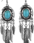 40Pcs Mixed Antique Bronze/Antique Silver Feather Charms Pendants Jewelry Making Accessories DIY