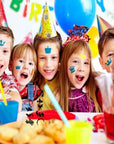 Face Painting Stencils for Kids, 200 Pieces Professional Reusable Body Paint Stencils Temporary Tattoos for Girls Boys Parties Sleepovers Birthday School Carnivals Halloween Christmas