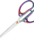 6.3-Inch All Stainless Steel Office Scissors,Ultra Sharp Blade Shears,Sturdy Sharp Scissors for Office Home School Sewing Fabric Craft Supplies Multipurpose Scissors