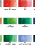 GANSAI TAMBI 18 Colors Set, Watercolor Paint Set, Professional-Quality for Artists and Crafters, Ap-Certified, for Adult, Made in Japan