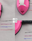 4 Pieces Heat Erasable Pens for Fabric with 28 Refills Fabric Marking Pens Fabric Markers for Quilting Sewing DIY Dressmaking Fabrics Tailors Chalk(32)