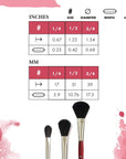 Artist Brush Oval Mop Velvetouch Artiste, Mixed-Media Brush for Acrylic, Watercolor & Oil, Series 3950 Luxury Synthetic, 3/4, Size 3/4 Inch