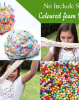 130 Pack Slime Making Kits Supplies,Gold Leaf,Foam Balls,Glitter Shake Jars,Fishbowl Beads,Fruit Slices,Fake Sprinkles,Glitter Sequins Accessories, Sugar Papers (Slime Kits)