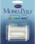 - Monopoly Reduced-Sheen Polyester Thread for Quilting and Invisible Applique, Smoke, 2,200 Yds.