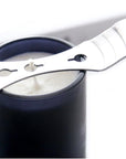 8 Inch Candle Wick with Candle Wick Stickers and Candle Wick Centering Device,60 Pcs for Candle Making