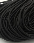 1/8-Inch (3Mm) 10 Yards Black Heavy Stretch round String Elastic Cord for DIY Crafting Sewing