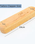 Hardwood Tailors Clapper for Ironing and Quilting, Professional Sewing Tool for Flattening Fabrics,Sewing and Point Pressing 1