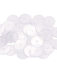 50Pcs Clear Disc Pads to Stabilize Earrings, Plastic Discs for Earring Backs and Jewelry Crafts