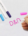 Fabric Marking Pens, 4 Color Water Soluble Ink for Quilting, Dressmaking, Sewing Marking & Tracing Tools (4-Pack)