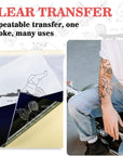 20PCS Tattoo Transfer Paper - Tattoo Stencil Paper for Tattooing Thermal Transfer Paper Transfer Paper Tattooing Temporary Tattoo Paper for Tattoo Stencils Kit Tattoo Supplies 8.5 X 11Inch