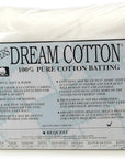 Quilter'S Dream White Cotton White Request Batting (120In X 122In) King