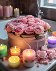 Candle Dye - 32 Colors Candle Wax Dye, Highly Concentrated Candle Color Dye, Oil-Based Liquid Candle Dye for Soy Wax, Candle Making - 5Ml Each