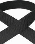 Knit Elastic 3/4 Inch Wide Black Heavy Stretch High Elasticity Knit Elastic Band 10 Yards