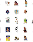 50Pcs Bojack Horseman Waterproof Stickers for Water Bottle Cup Laptop Bike Skateboard Luggage Box Vinyl Graffiti Patches BRJHSL