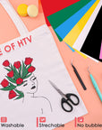 Accessories Bundle for Cricut Joy and Supplies Include Weeding Tools, Heat Transfer, Adhensive Vinyl Sheets for Starter Kit-38Pcs