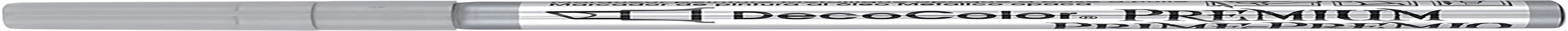 of America 350-CSLV Decocolor Premium 3 Way Chisel Point Pen, Silver