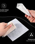 300 Pieces Diamond Painting Release Paper 15 X 15Cm and 15 X 10Cm Non-Stick Silicone Release Paper Double-Sided 5D Diamond Painting Accessories Cover Replacement Paper