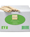 4.5" Craft Ice Cream/Popsicle Sticks/Natural Wood/Diy Projects- Pack of 210