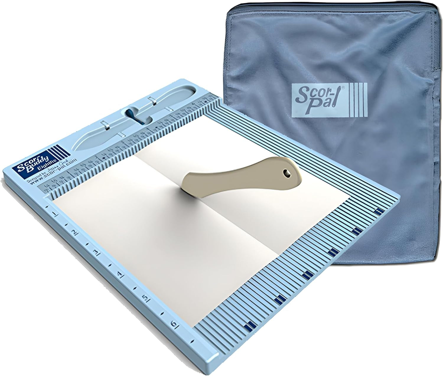 Scor-Buddy Eighths Mini Scoring Board 9"X7.5" Imperial, Multi