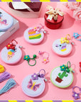 6 Sets Cross Stitch Kits for Kids Embroidery Kit for Beginners Embroidery Stitches Practice Kit Beginner Embroidery Kit Starters Cross Stitch Kits Stamped Needlepoint Kits for Beginners