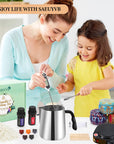 Candle Making Kit with Hot Plate, Soy Wax, Including Melting Pot - DIY Starter Kit for Adults