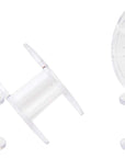 Class 15 Bobbins, Transparent, 4-Count (3 Pack)