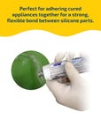 Sil-Poxy™ Silicone Rubber Adhesive - 3 Ounce Tube