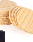 12PACK Unfinished Wood Coasters, 4 Inch round Blank Wooden Craft Coasters Wood Slices for DIY Architectural Models Drawing Painting Wood Engraving(With Non-Slip Dot Stickers)