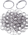 H&D 500Pcs round Edged Split Circular Ring Clips for Crystal Lamps, Crystal Curtain, Crystal Garland, Necklaces, Keys, Earrings, Jewelry Making and Craft Ideas (11Mm, Golden)