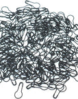1000Pcs Metal Black Safety Pins/Gourd Pin/Bulb Pin for Clothing Crafting and Diy,Black