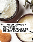 Titanium Dioxide 0.5 Lb - Pure Titanium Dioxide for Soap Making - Whitening Colorant for DIY and Crafts - Titanium Dioxide Powder - Titanium Dioxide for Soap