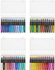 580-48 GEL STICK Set, Artist Pigment Crayons, 48 Unique Colors, Water Soluble, Creamy, and Odorless, Use on Paper, Wood, Canvas and More