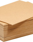 30 Sheets Thin MDF Wood Boards for Crafts, 2Mm Medium Density Fiberboard (6 X 8 In, Brown)