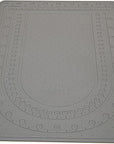 Sticky Bead Mat, 8.75 X 12 Inches, Grey Color, Anti-Slip Pad, Rinse and Reuse Technology, Accessories for Diamond Painting, Jewel, Beads