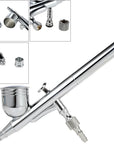0.3Mm Gravity Feed Dual-Action Airbrush Paint Spray Gun Kit Set