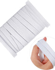 Elastic White Elastic for Sewing Knit Elastic Band (1/2 Inch X 11 Yards)