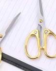 6.3-Inch All Stainless Steel Office Scissors,Ultra Sharp Blade Shears,Sturdy Sharp Scissors for Office Home School Sewing Fabric Craft Supplies Multipurpose Scissors